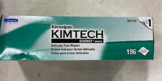 2 BOXES OF KIMTECH DELICATE TASK WIPERS