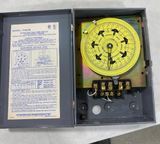 SEVEN-DAY DIAL TIME SWITCH