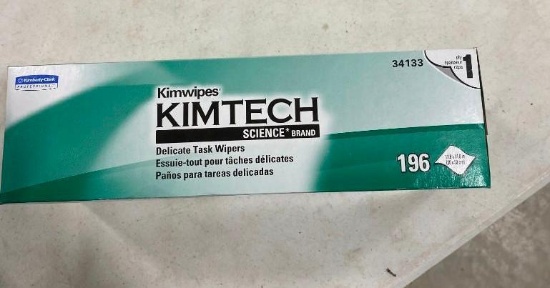 3 BOXES OF KIMTECH DELICATE TASK WIPERS