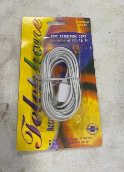 15FT EXTENSION PHONE CORD
