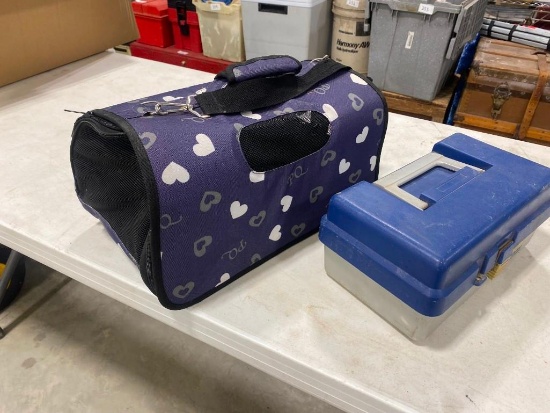 CAT CARRIER AND SMALL STORAGE CONTAINER