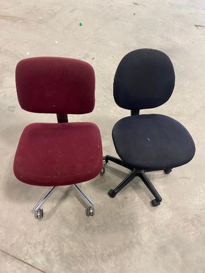 2 OFFICE CHAIRS