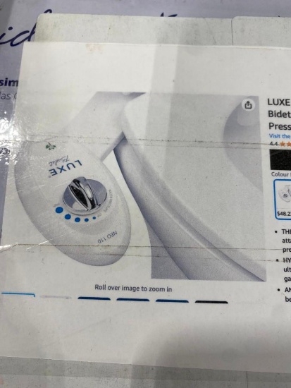 NON-ELECTRIC BIDET ATTACHMENT FOR TOILET SEAT
