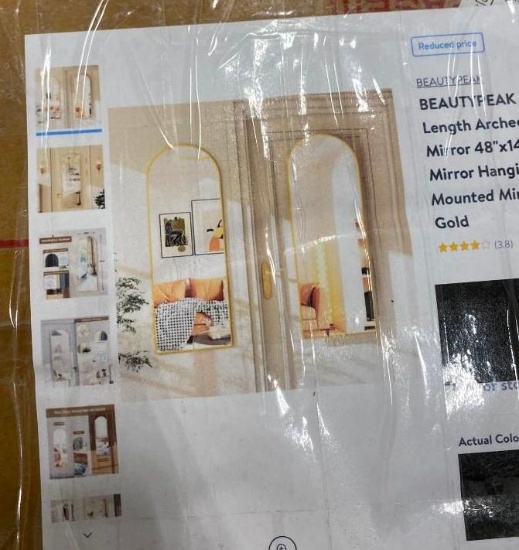 48 IN X 14 IN MIRROR