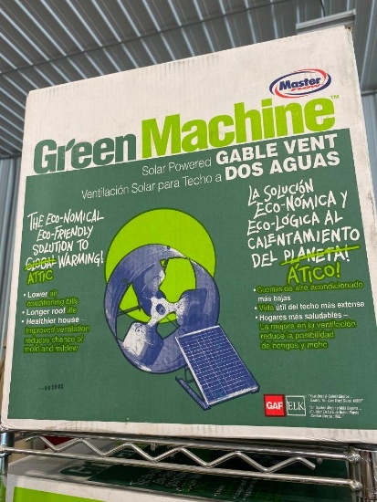 SOLAR POWERED GABLE VENT