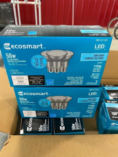 2 BOXES OF 12 50W LIGHT BULBS`