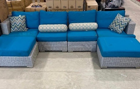 PATIO COUCH SET