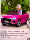 KID 12V RIDE-ON CAR WITH REMOTE