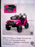 12V KID ELECTRIC RIDE-ON JEEP WITH REMOTE
