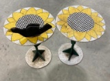 2 GARDEN STANDS