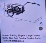 FOLDING BIKE CARGO TRAILER