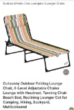 OUTDOOR FOLDING LOUNGE CHAIR