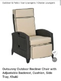 OUTDOOR RECLINER CHAIR