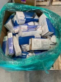 PALLET OF 7018 WELDING RODS, 1/8 IN --- SOME ARE DAMAGED
