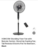 FLOOR STANDING FAN WITH REMOTE