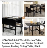 DROP LEAF TABLE