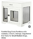 DOG CRATE FURNITURE WITH CUSHION