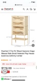 5-TIER WOOD HAMSTER CAGE