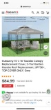 10FT X 10FT REPLACEMENT GAZEBO COVERS