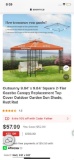2-TIER REPLACEMENT GAZEBO CANOPY COVER