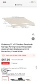 11FT X 8FT SUNSHADE CANOPY AWNING COVER