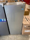 55 x 21-1/4 x 22-1/4 INCH DANBY REFRIGERATOR --- (DOOR HAS DINGS)