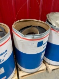 550 LB BARREL OF BLUESHIELD WELDING WIRE --- BARREL WAS UPSET