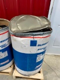 550 LB BARREL OF BLUESHIELD WELDING WIRE --- BARREL WAS UPSET