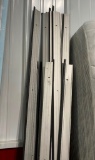 APPROX. 12 PCS OF FLOOR DIVIDER PLATES, 6 FT LONG
