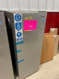 DANBY CONVERTIBLE FRIDGE/FREEZER, 55 x 21 x 22 INCH --- COUPLE DINGS ON THE DOOR AND ON THE BACK