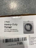 2 HEAVY DUTY TIMERS