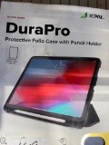 PROTECTIVE FOLIO CASE WITH PENCIL HOLDER