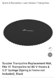 14 FT TRAMPOLINE REPLACEMENT MAT