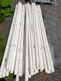 5 PCS OF 2 INCH PVC PIPE, 8 FT LONG