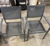 2 PATIO CHAIRS
