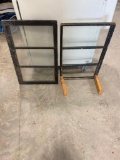 2 DECORATIVE WINDOWS