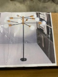 MODERN BLACK AND GOLD CHANDELIER/LAMP