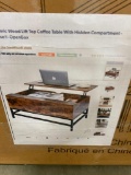 WOOD LIFT TOP COFFEE TABLE