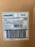 4 4W YELLOW LIGHT BULBS