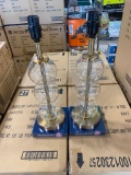 2 MIDSIZE LAMP BASES