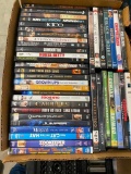BOX OF DVD MOVIES