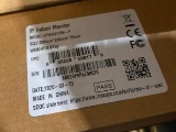 IP INDOOR MONITOR AND POE SWITCH