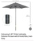 6.6 FT PATIO UMBRELLA DARK GREY