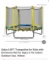 4.6 FT TRAMPOLINE FOR KIDS WITH ENCLOSURE