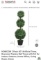 2 40 INCH ARTIFICIAL TREES