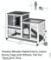 WOODEN RABBIT HUTCH