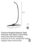 HANGING HAMMOCK STAND FOR A SWING CHAIR
