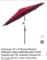 ROUND PATIO UMBRELLA WITH CRANK HANDLE WITH TILT