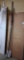 2 PIECES OF WOODEN TRIM, 8 FT LONG