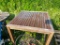 3 FT WOODEN PATIO TABLE